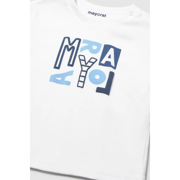Футболка біла  Mayoral